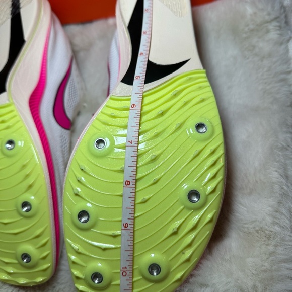 Nike Zoomx Dragonfly Track Cleats Sail/Light Lemon Twist-guava Ice-fierce Pink - Picture 10 of 16